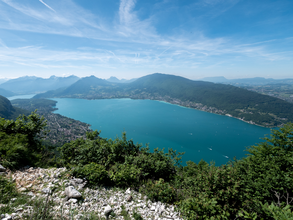 vue du lac d'Annecy